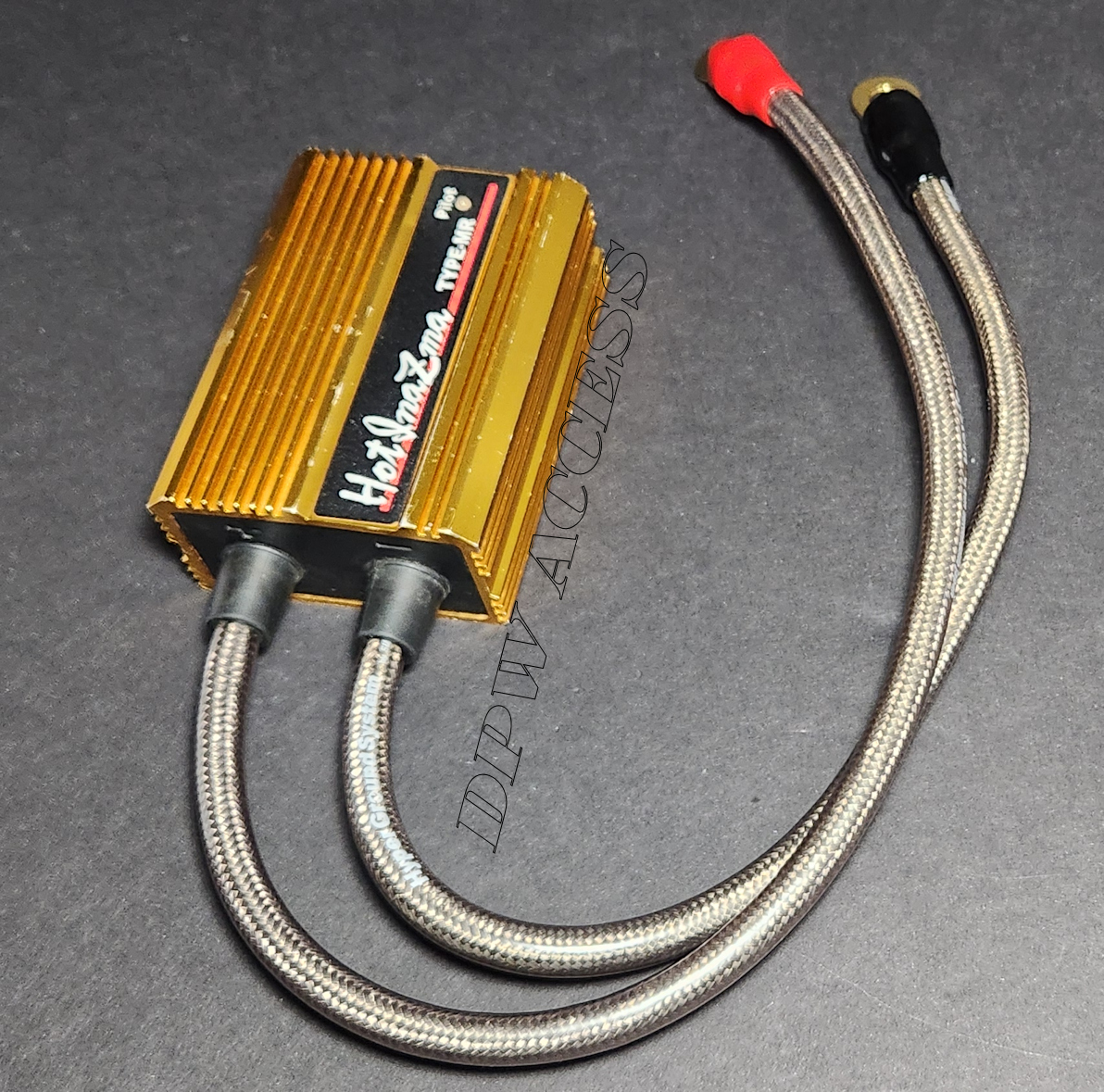JDM Gold Sun Auto Hot Inazma Type MR Smoke Gray Wires Voltage